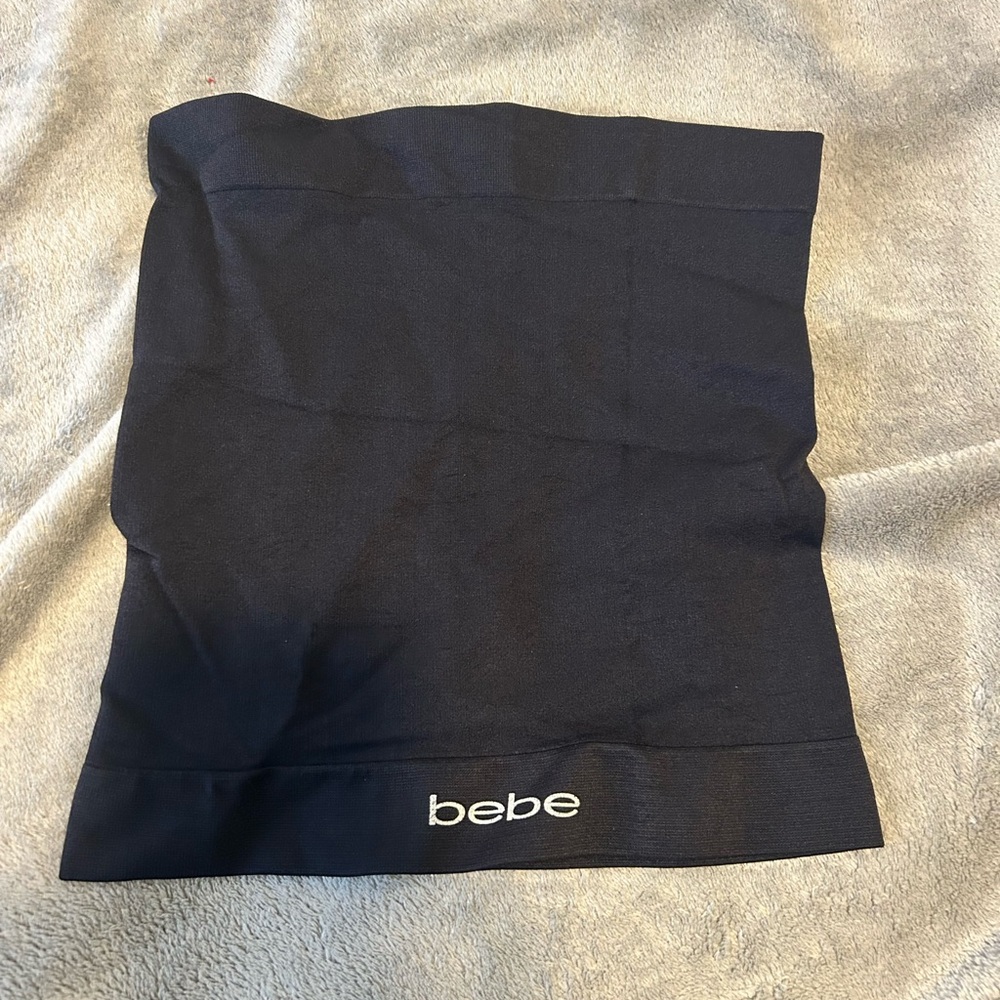 Bebe Midnight Black Tube Top